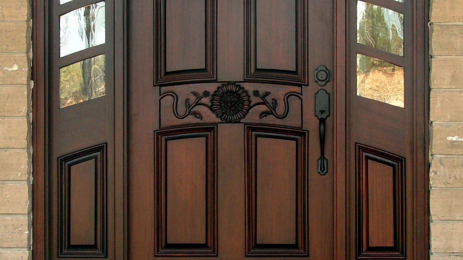 A Short Situation for Wooden Exterior Doorways